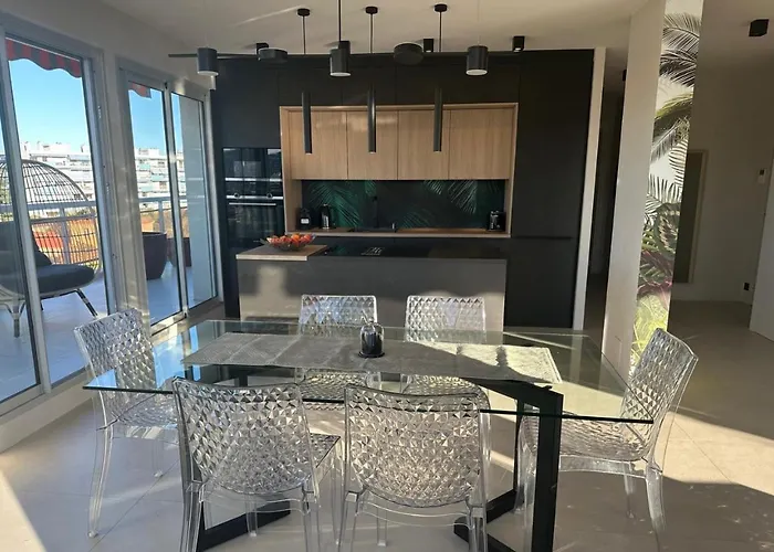 2 Bedrooms 2 Baths 2 Wcs Terrasse Juan Les Pins Apartamento *